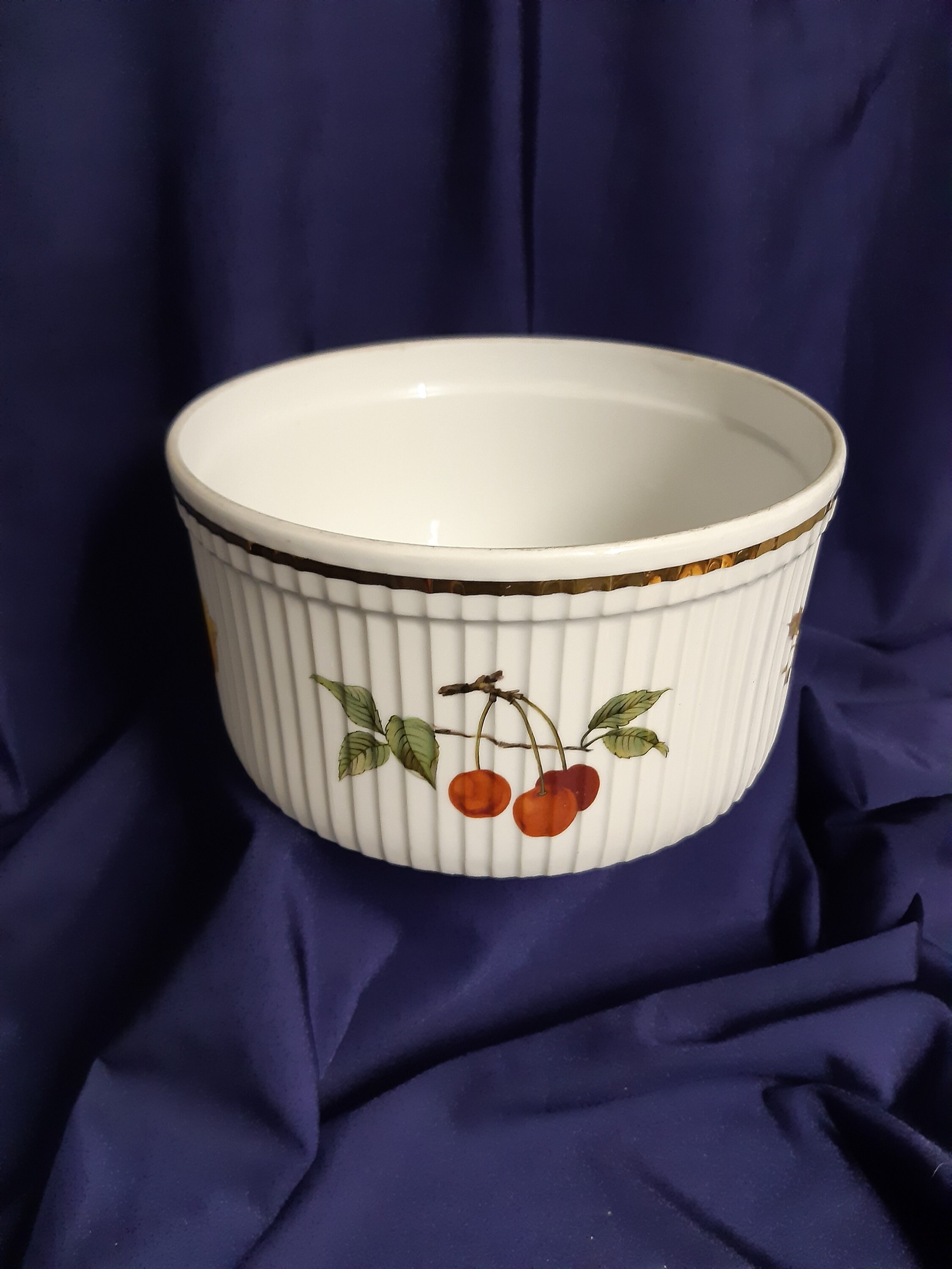 Kitchen & Dining Dinner Party Fruit Bowl Large Souffle Dish Dining