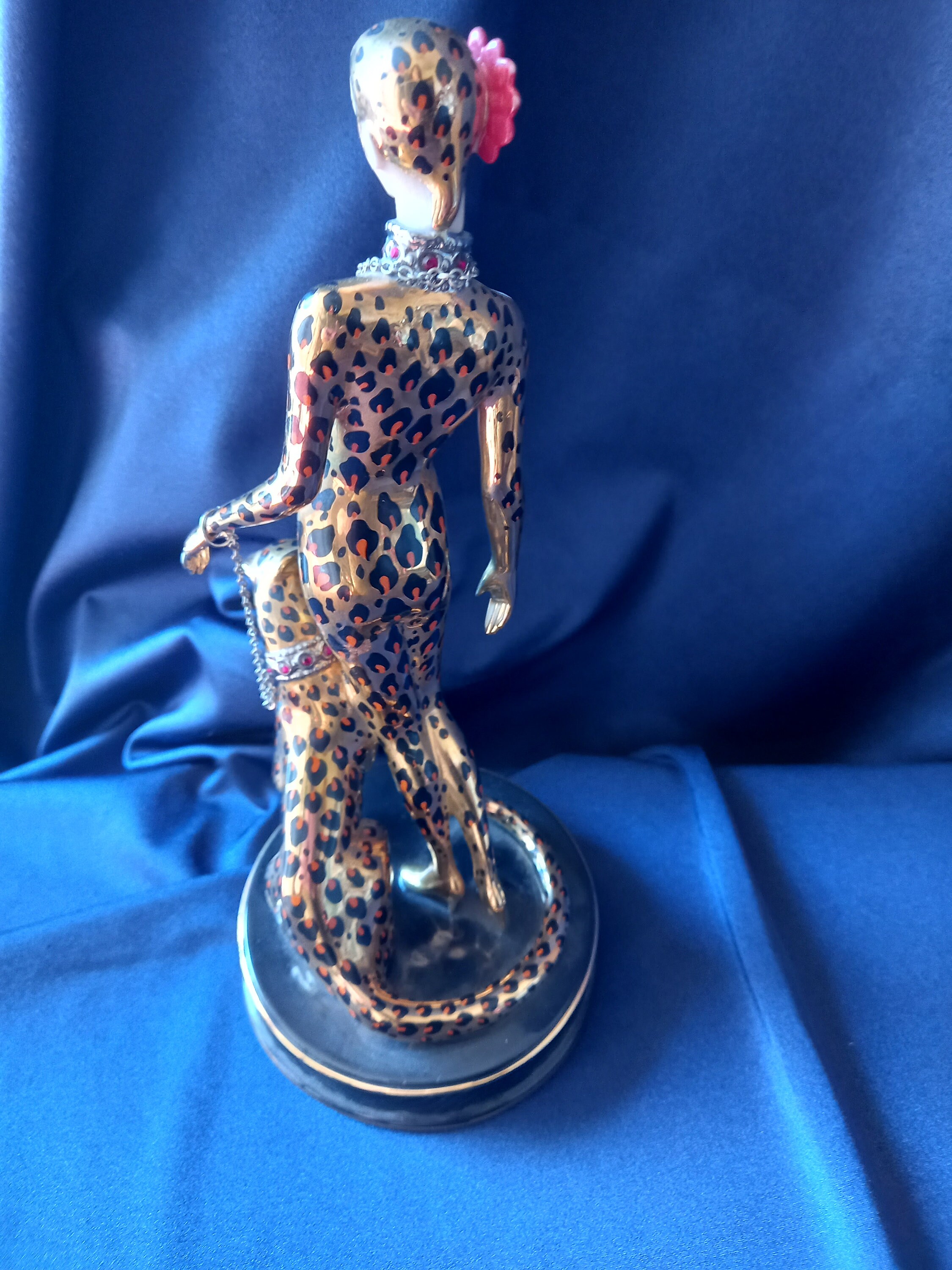 Erte Figurine, Franklin Mint, Art Deco Figurine, Art Deco Erte Figurine, Franklin Mint, Art Deco Figurine, Art Deco