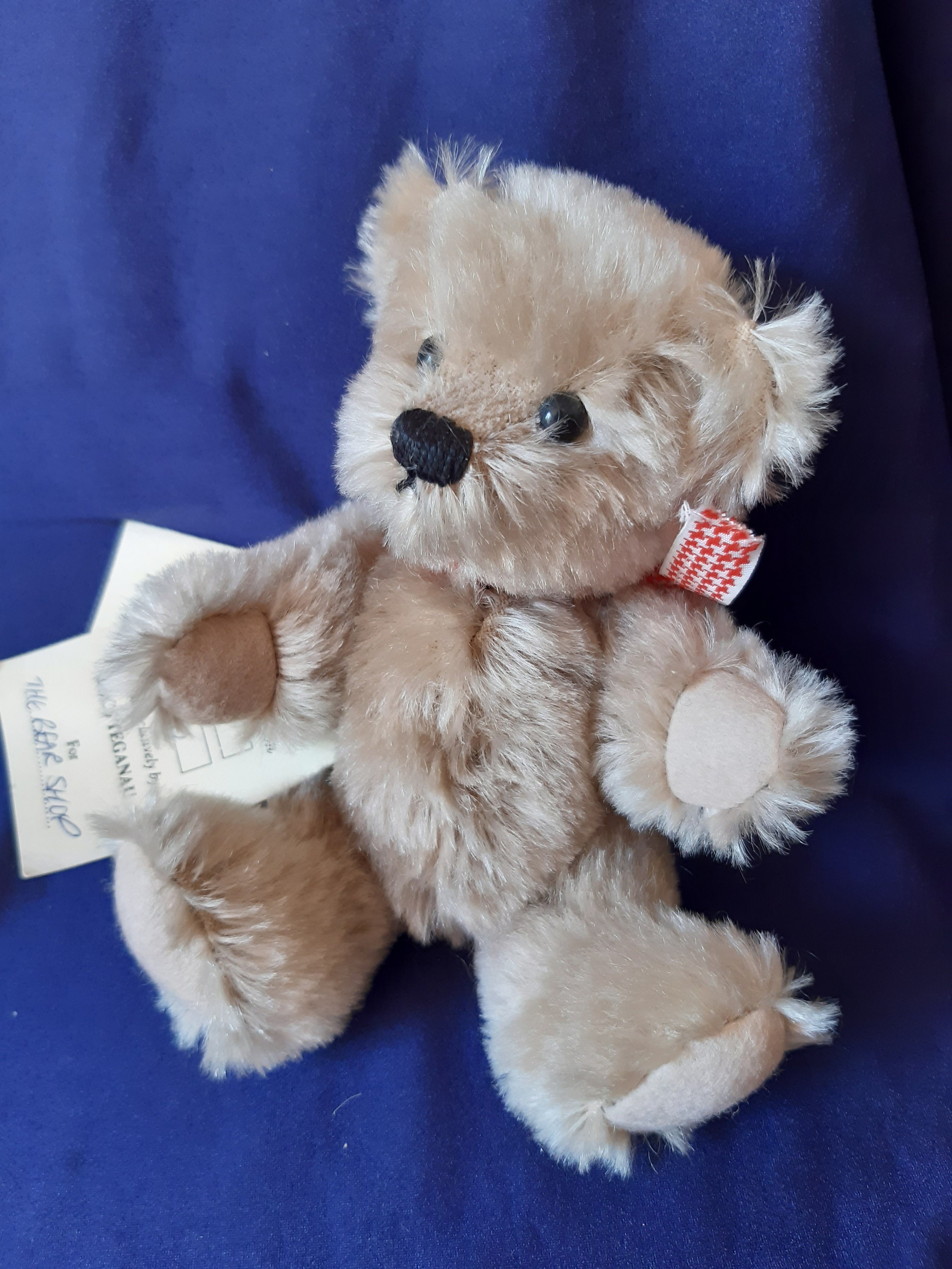 Vintage Teddy Bear, Bocs Teganau Bear, Limited Edition Bear, Collector
