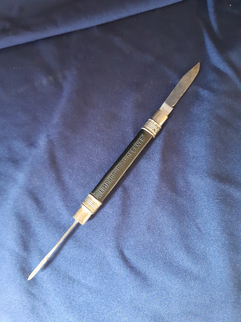 Penknife Tobacco Pipe Tool Pocket Knife Tobacciana Pipe Etsy