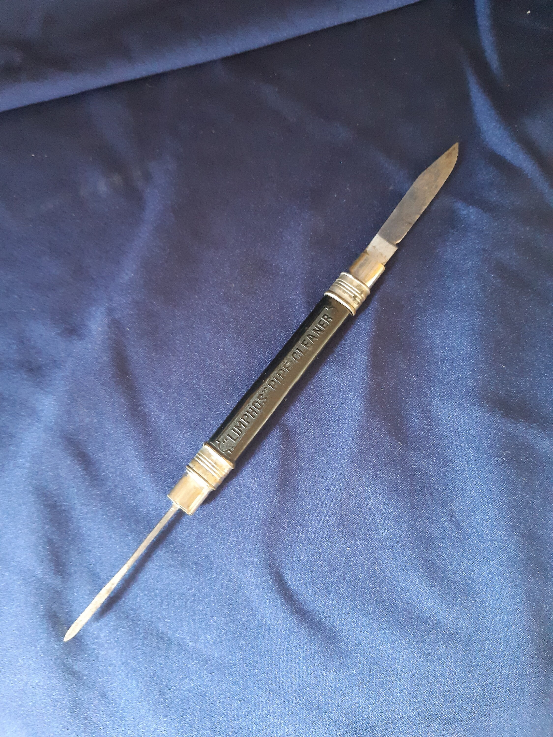 Penknife Tobacco Pipe Tool Pocket Knife Tobacciana Pipe Etsy