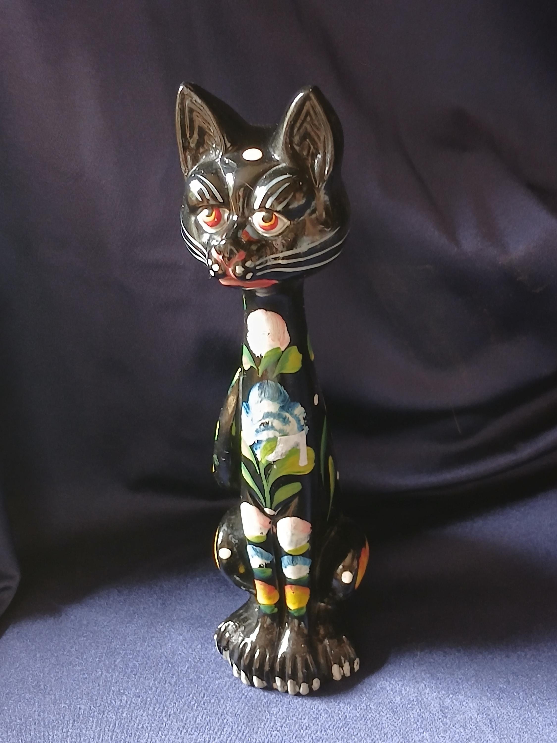 Devon Pottery Cat - Etsy UK