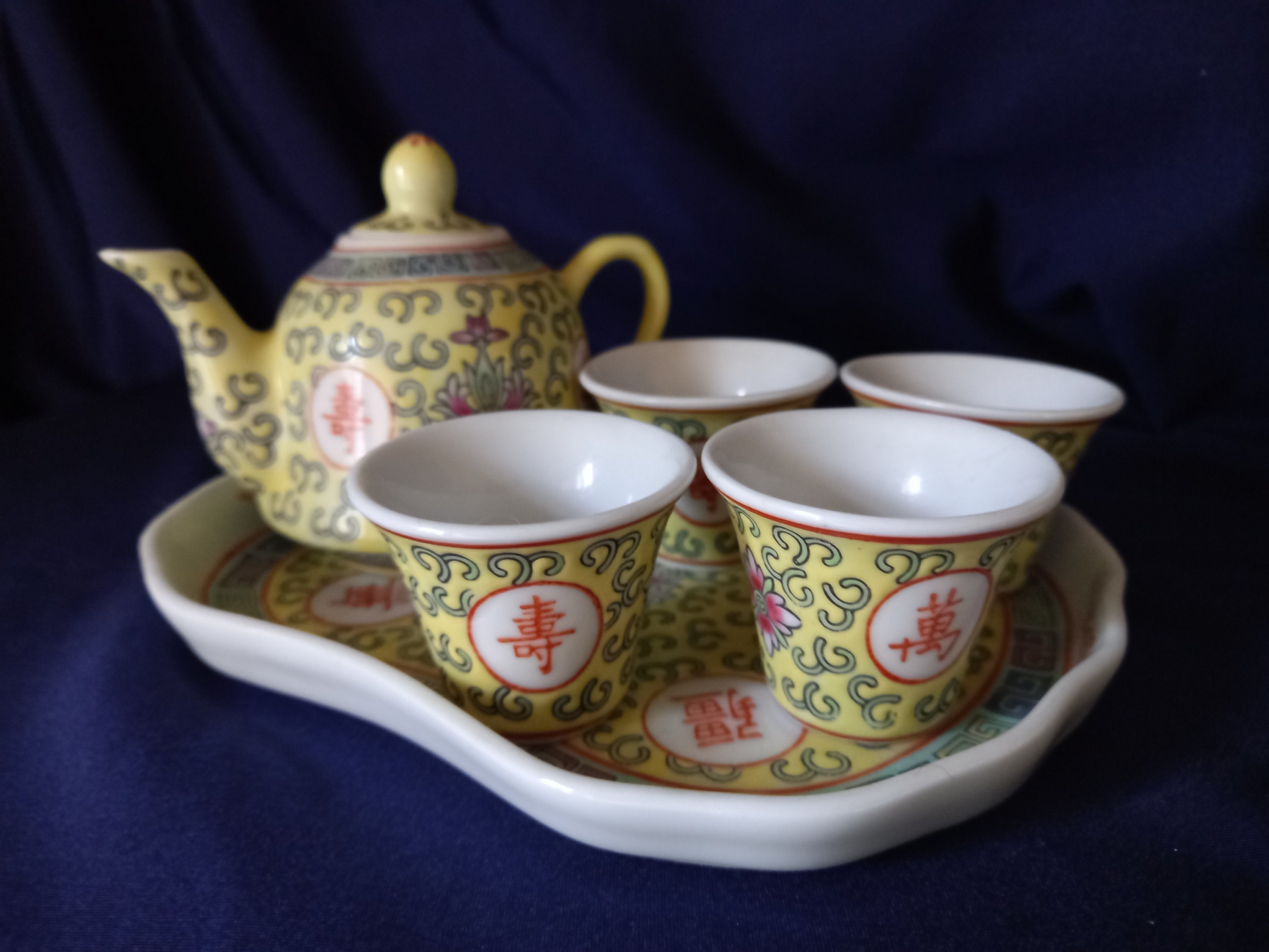 Service à thé de cérémonie chinoise en porcelaine, accessoires de bol, –  acacuss