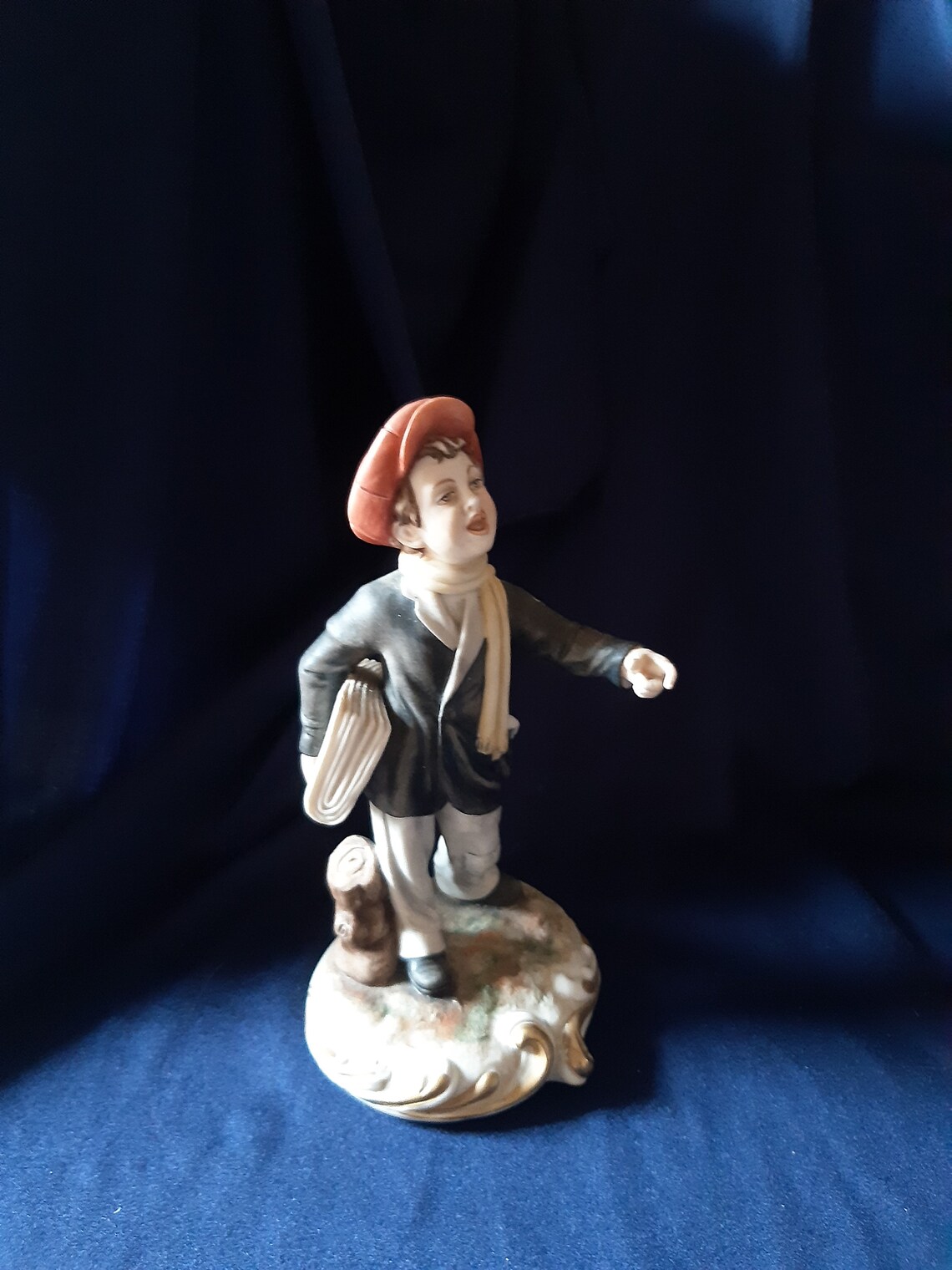 Capodimonte Figurine Capodimonte Figure Capodimonte Boy Etsy