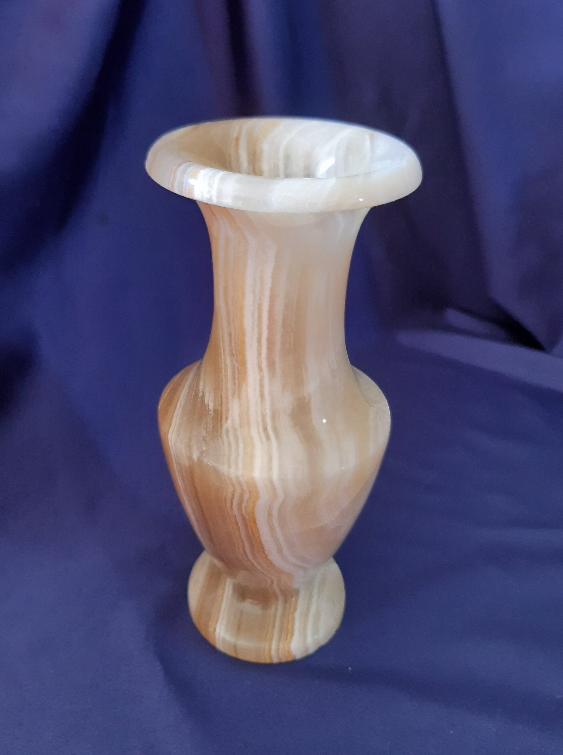 Onyx Vase Marble Alabaster Vintage Vase Marble Vase Etsy Canada