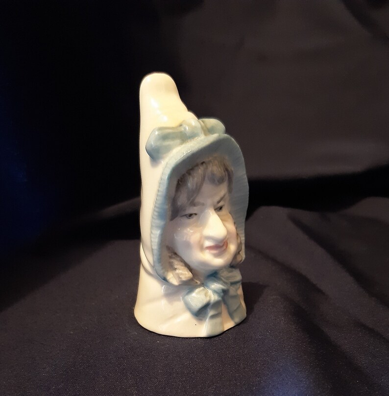 Figure Fireplace Candle Snuffer Bone China Cabinet Piece Candle Extinguisher Collectibles Royal Worcester Figurine Mrs Caudle