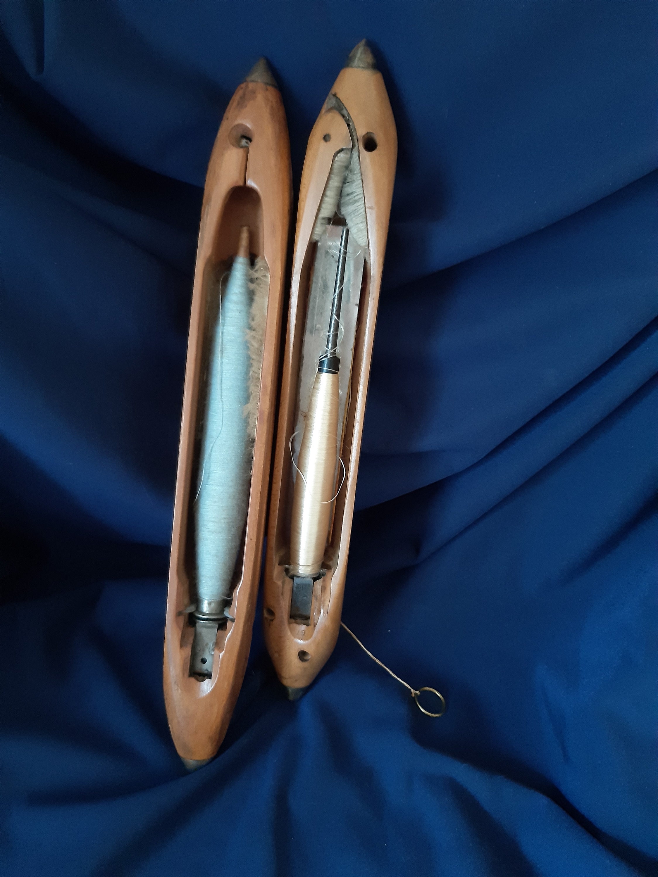 Wooden Flying Shuttle Bobbins Boat Shuttle Thread Bobbin Etsy