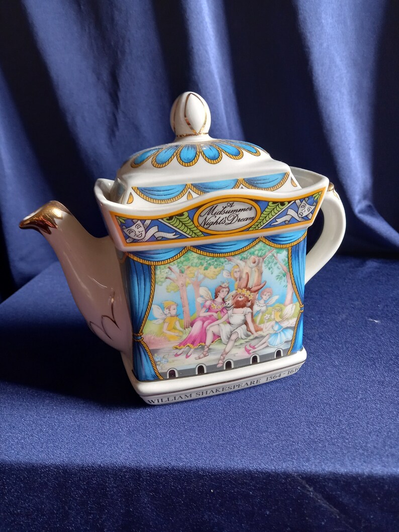 Sadler Teapot Vintage Teapot Midsummer Night's Dream Etsy