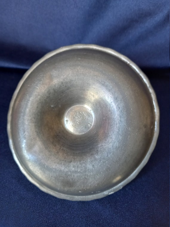 Pewter Dish, Tinn Norge, Coin Tray, Coin Dish, Lo… - image 4