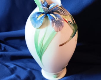 Franz Collection, Franz Porcelain, Franz Vase, Hummingbird