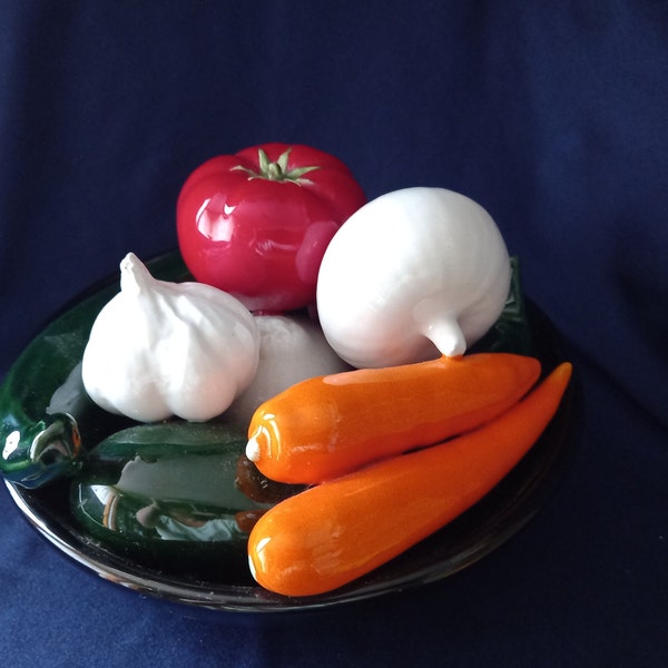Ceramic Vegetables Etsy