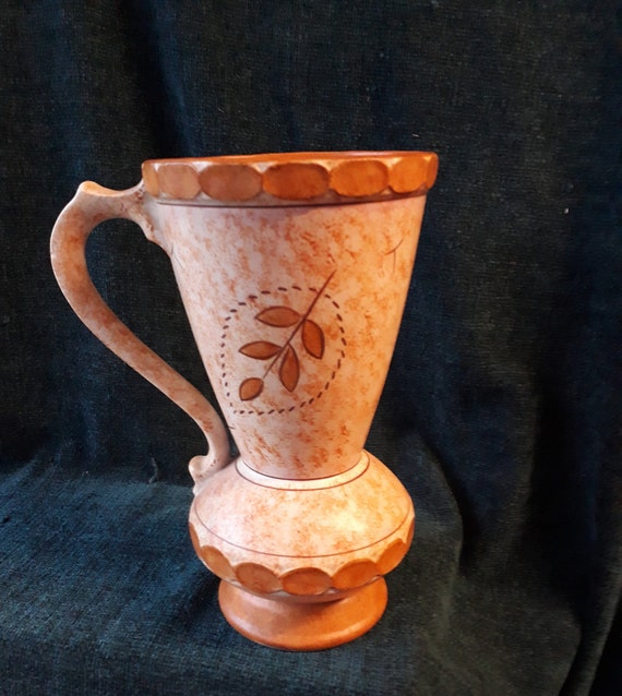 Art Deco Vase Burleigh Home Decor Decorative Jug Vase Etsy