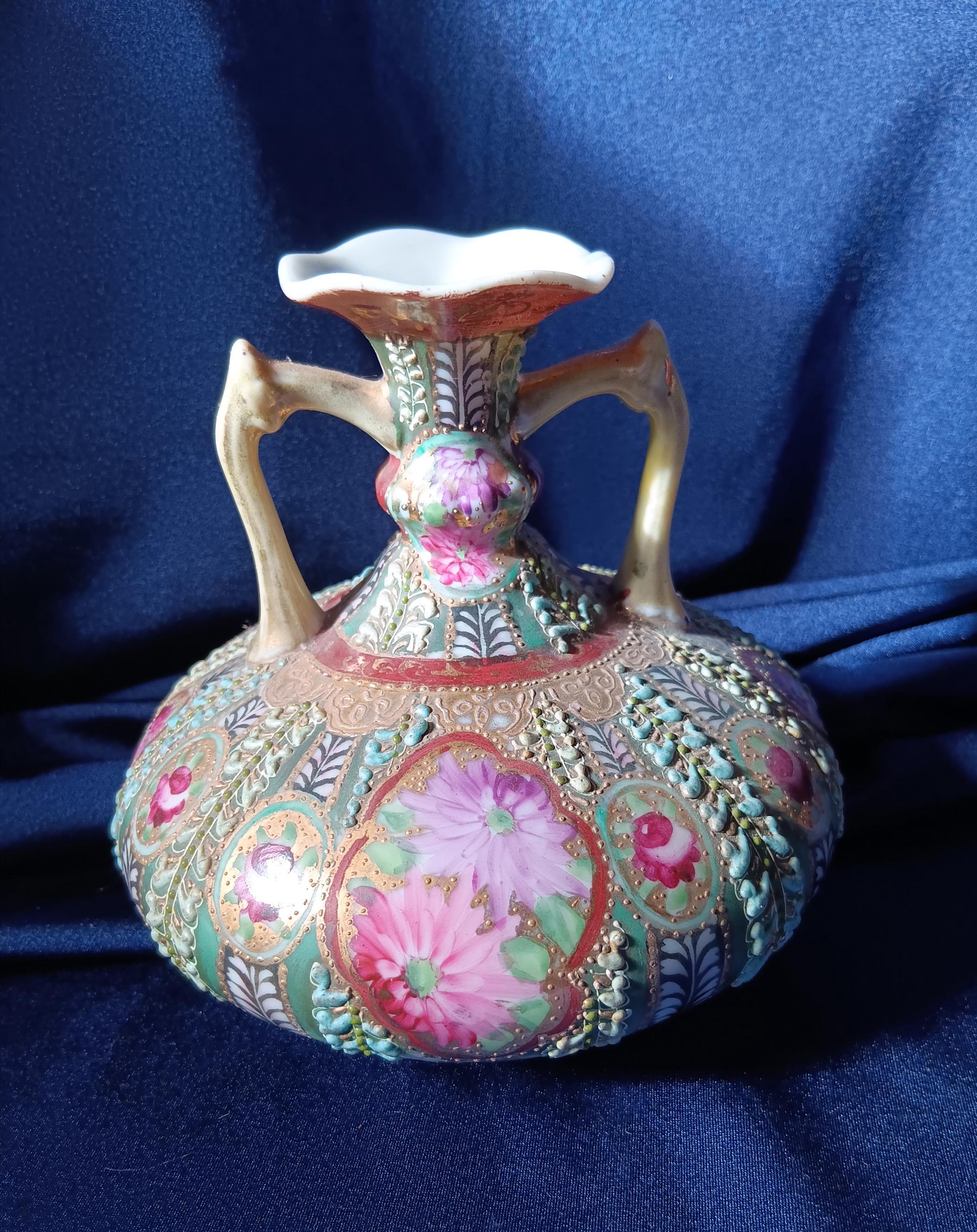 Antique nippon vase - Etsy 日本 Antique nippon vase - Etsy 日本