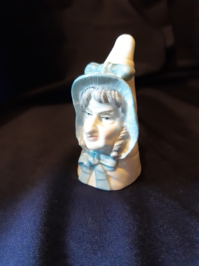 Figure Fireplace Candle Snuffer Bone China Cabinet Piece Candle Extinguisher Collectibles Royal Worcester Figurine Mrs Caudle