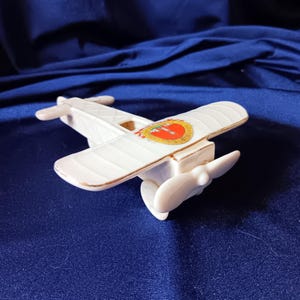 Crested Ware, Shelley China, Bleriot Aeroplane, Bleriot Warplane, WW1, Militaria, Crested China, Neath, Military Crested China, Aircraft