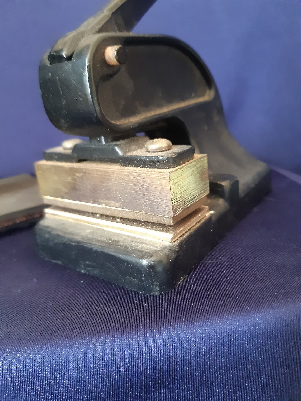 Paper Embosser Vintage Stamp Office Stamp Office Embosser Etsy
