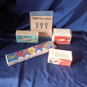 Vintage Magic Tricks, E & S, Ellisdons Tricks, Vintage Novelties, Conjuring Tricks, Collectible Magic Tricks, Vintage Magician, Vintage Gift