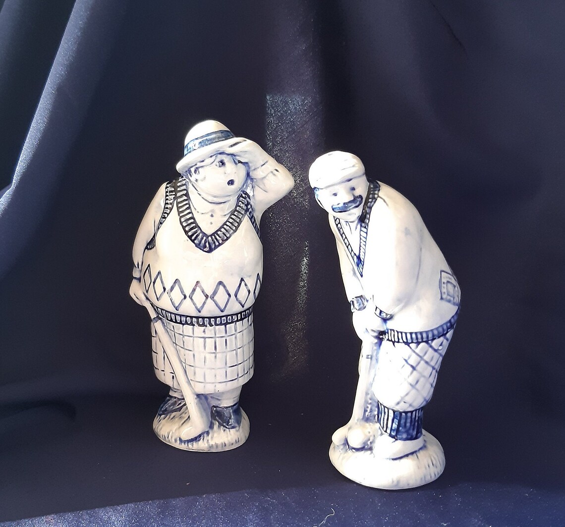 Salz und Pfefferstreuer Golfer Golfer Golfen Neuheit Salz | Etsy