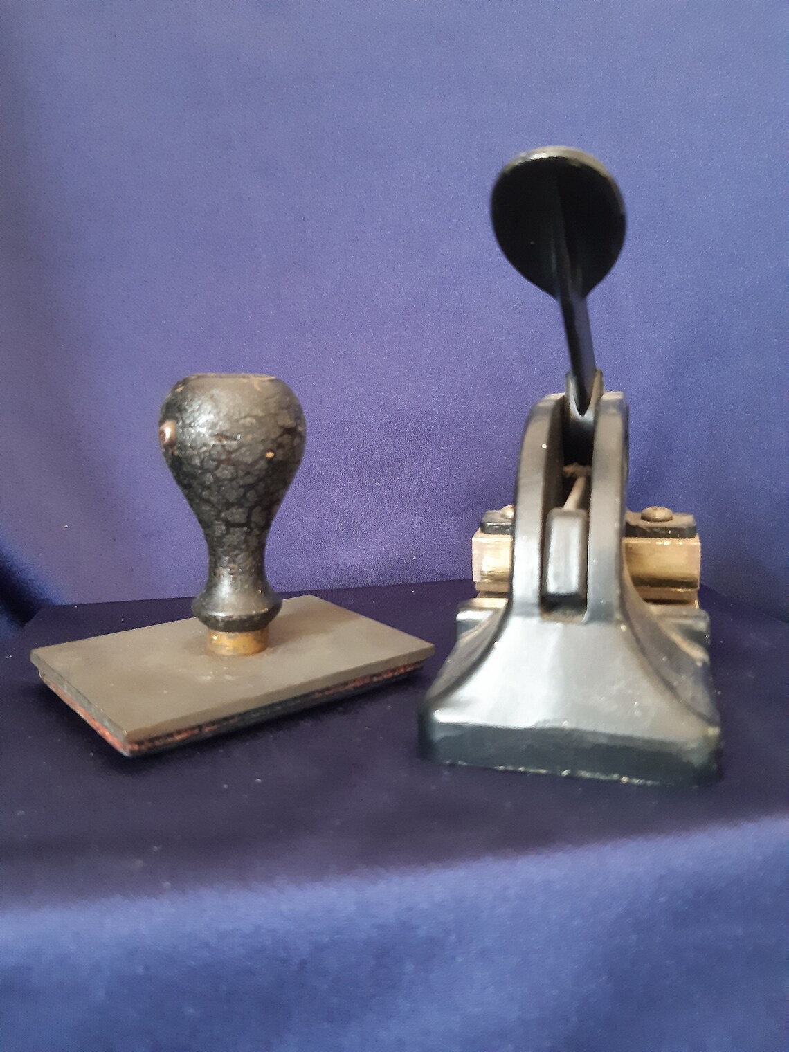 Paper Embosser Vintage Stamp Office Stamp Office Embosser Etsy