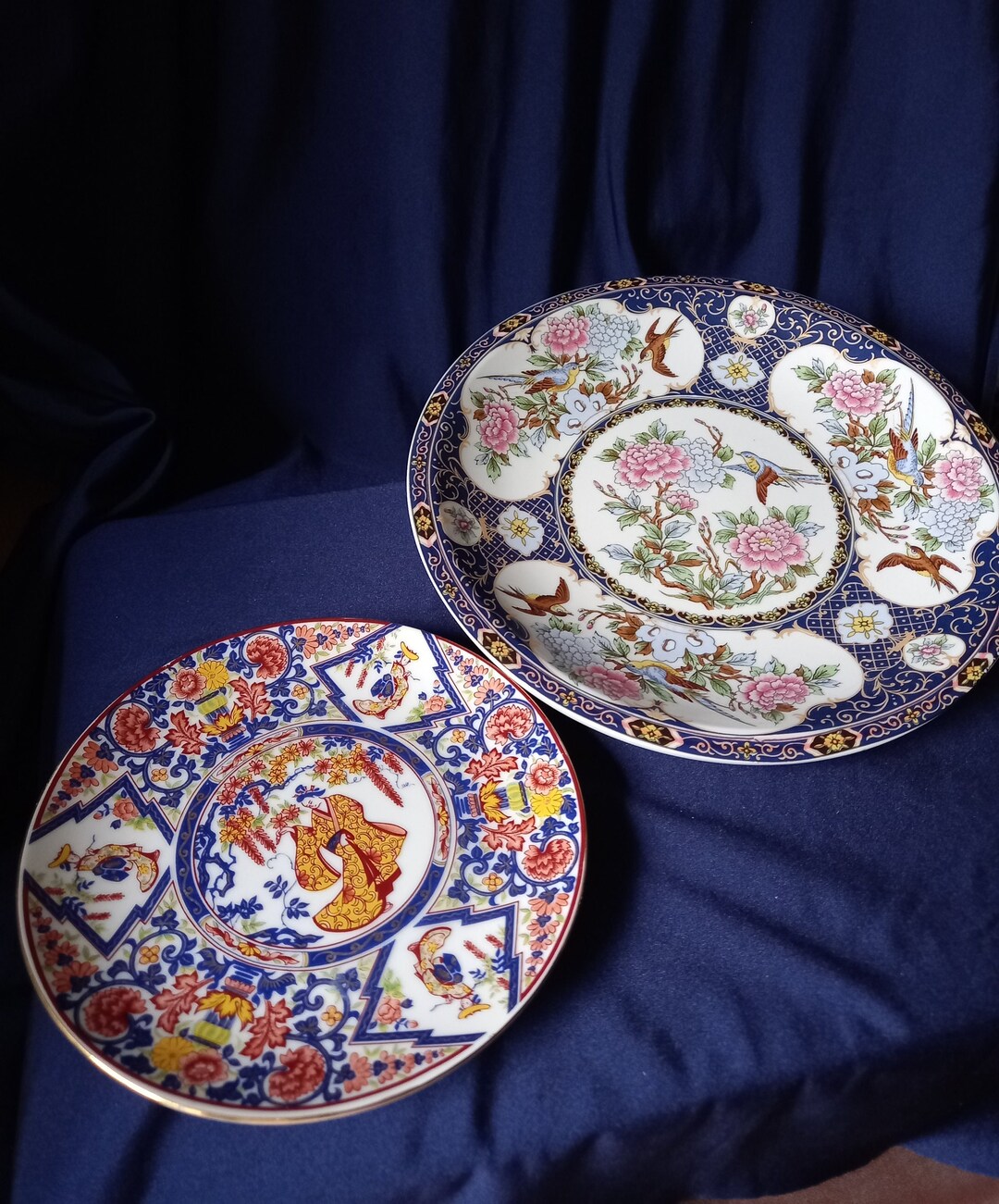 Oriental Plates, Decorative Plates, Wall Decor, Home Decor, Room Decor