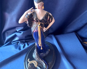Erte Figurine, Franklin Mint, House of Erte, Moonlight