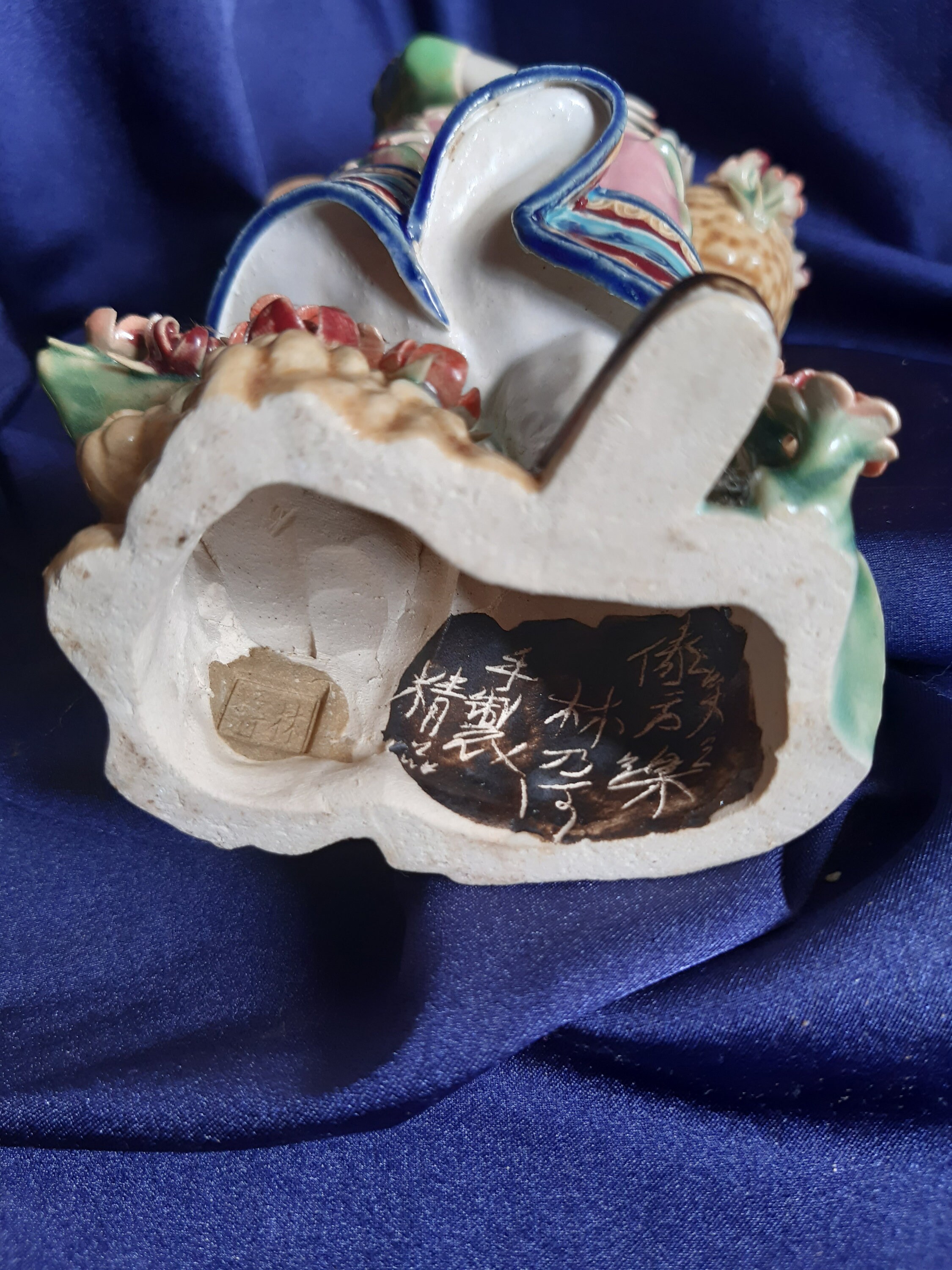 Oriental Figurine Chinese Lady Vintage Chinese Figurine Etsy