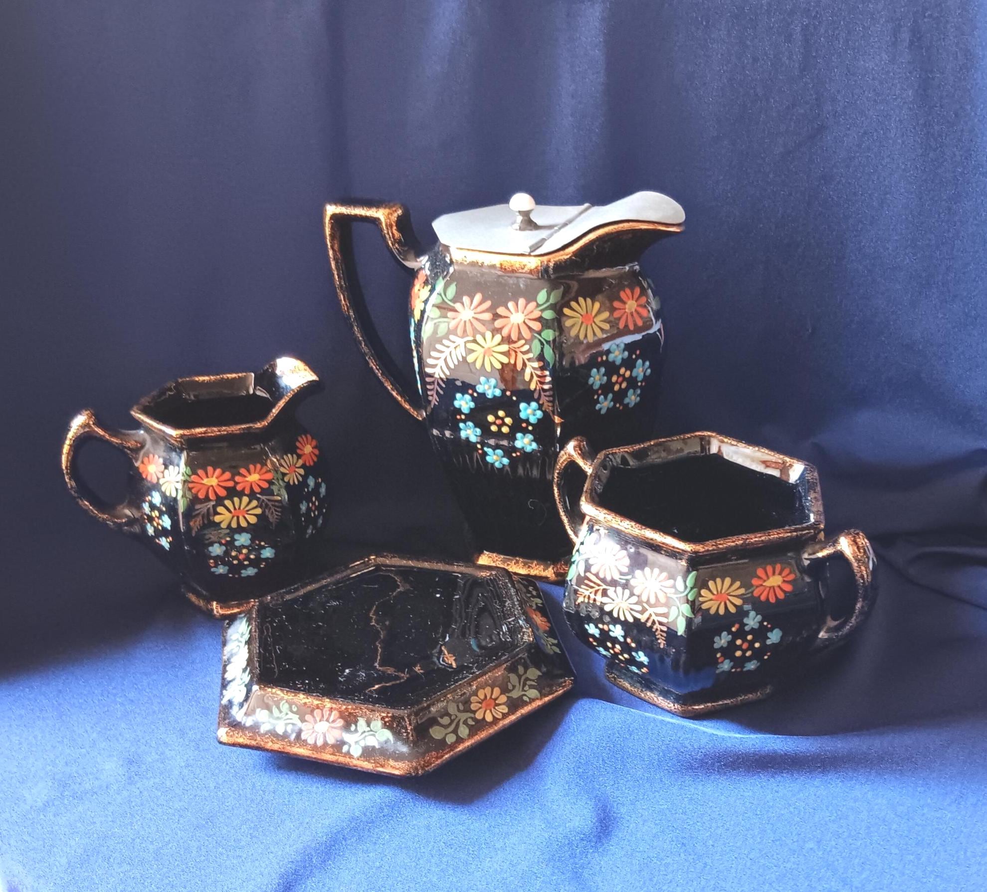 アンティーク茶会セット Blue&white Pottery Antique Tea kit – TeaTokk