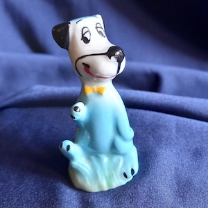 Wade Huckleberry Hound, Wade Figure, Hanna Barbera, Cartoon Dog, Collectible Dog, Wade Collectible, Cartoon Character, Vintage Gift, Figure