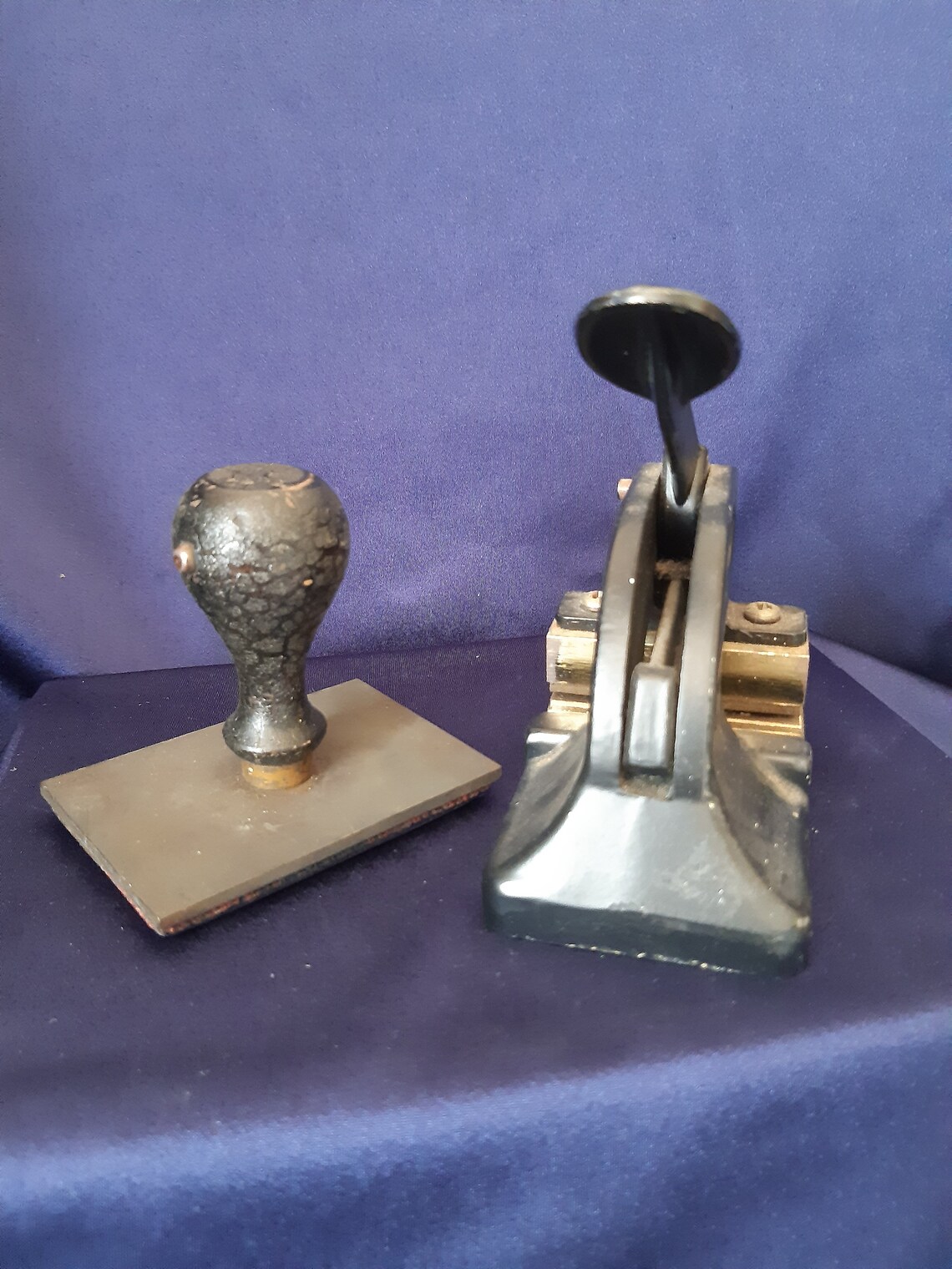 Paper Embosser Vintage Stamp Office Stamp Office Embosser Etsy