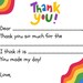 Printable Kids Thank You Card - Etsy