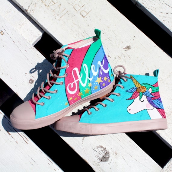 kids unicorn converse