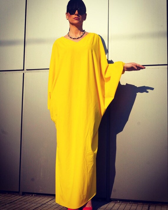 Red Loose Dress Midi dress Women/'s Clothing Plus Size Clothing for Women Oversized Dress Caftan Long Black Dress Plus size Maxi Dress