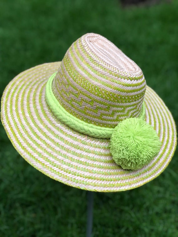 green womens hat