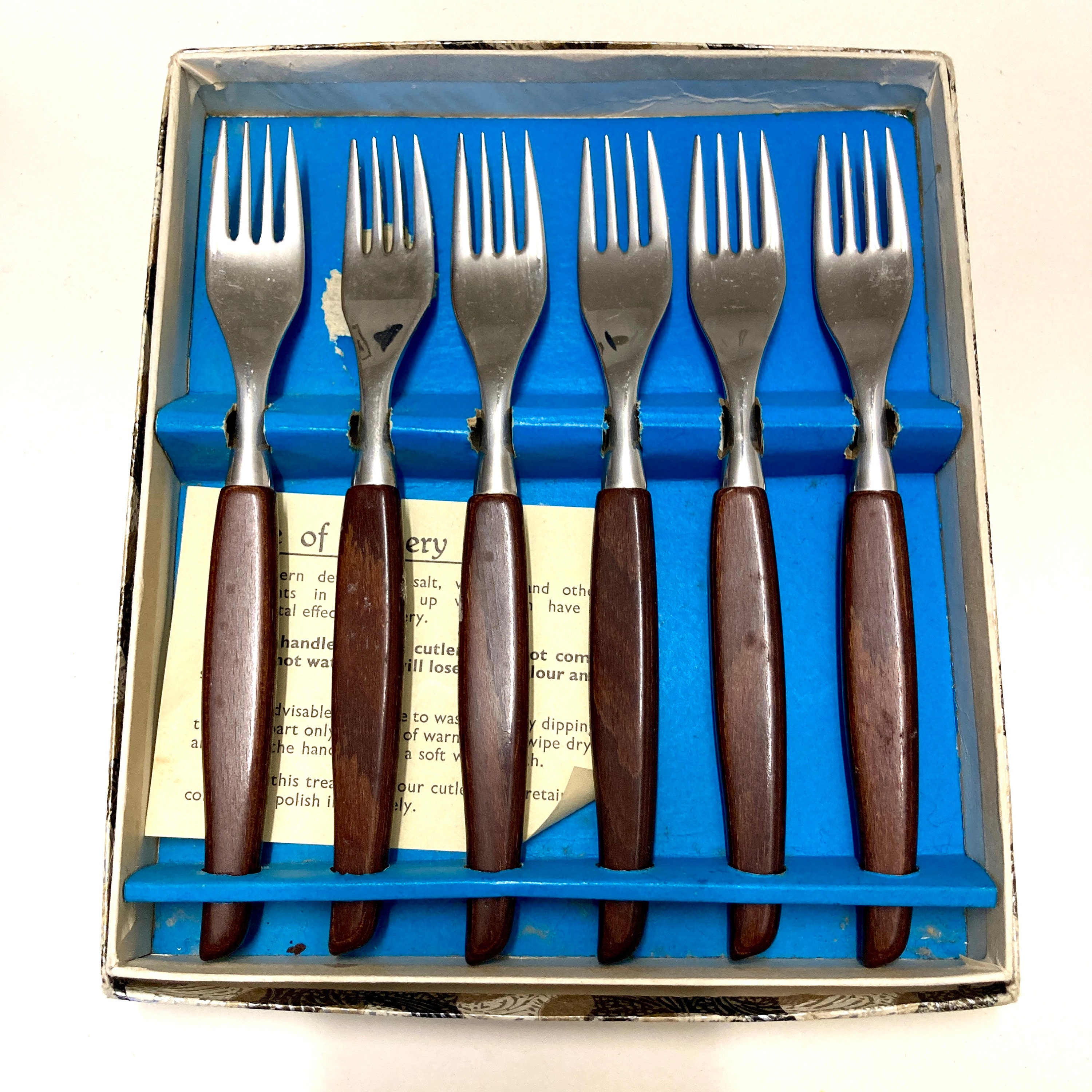 Set of 6 Firth staybrite Forks ( two packs available )