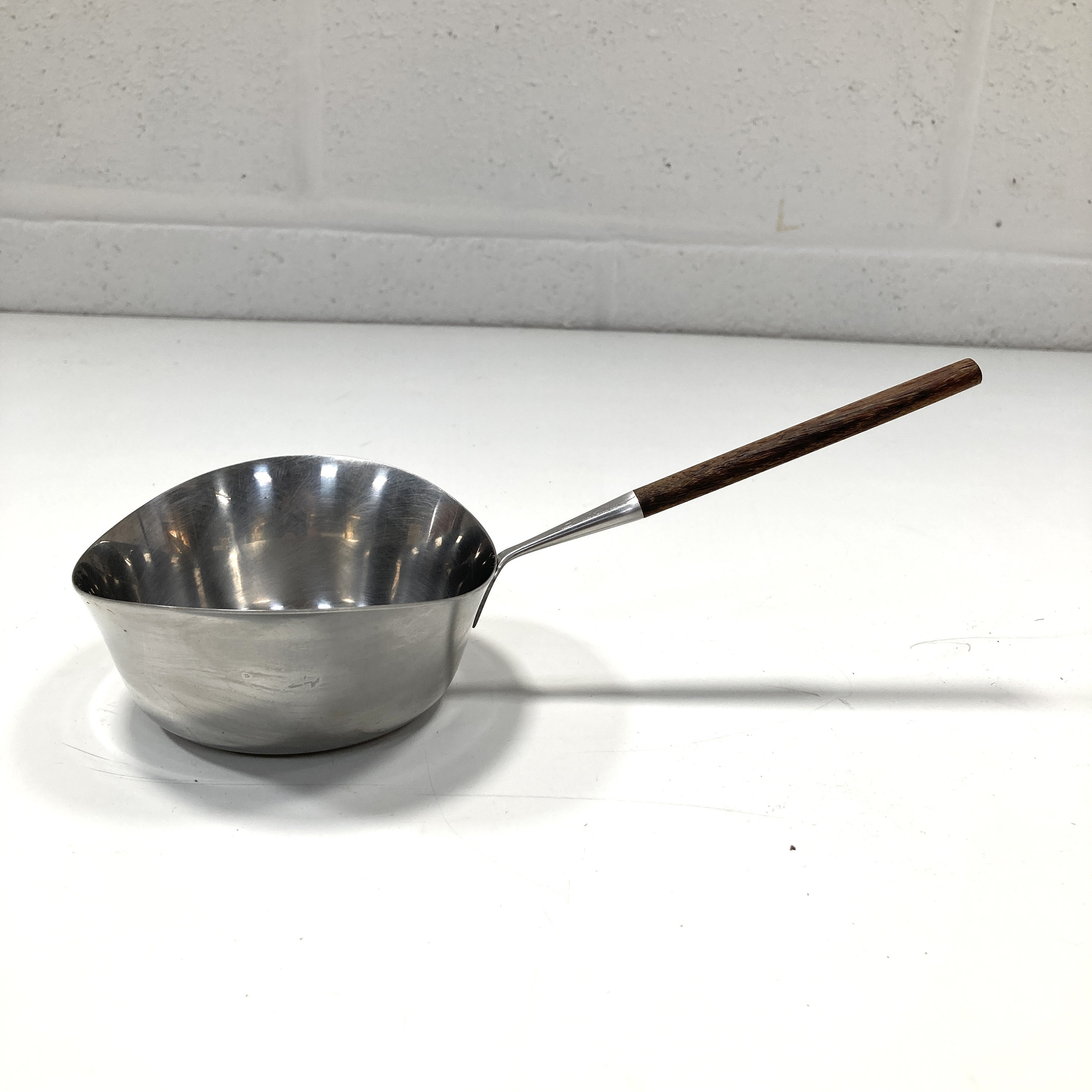 Lauffer Norway 北欧ヴィンテージ　ソースパン　ステンレス　底面銅 北欧ヴィンテージ ソースパン ミルクパン 底面銅張り 片手鍋 ① - メルカリ