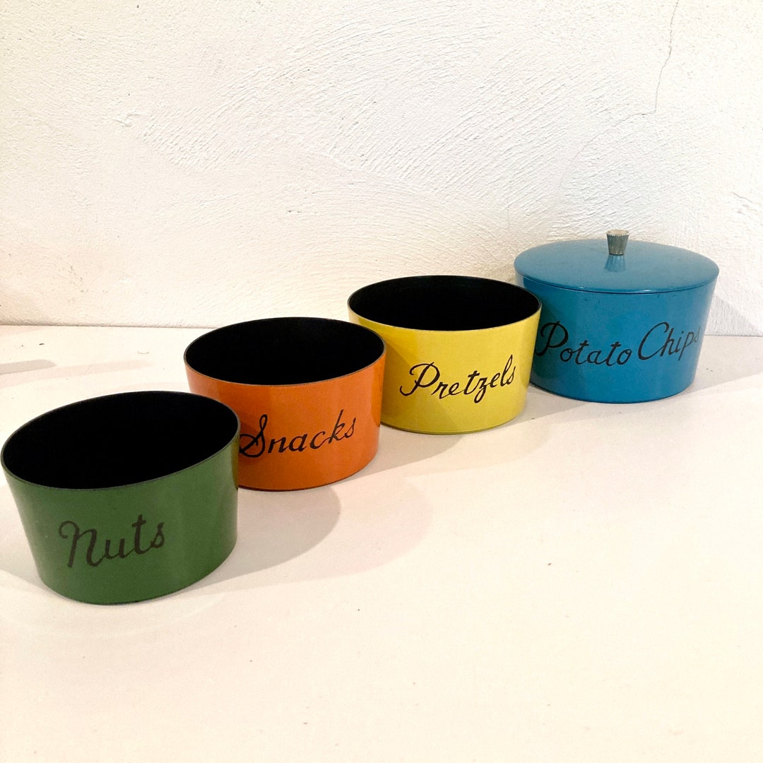 A Midcentury Japanese Set of Nasco Nesting Snack Bowls - Etsy