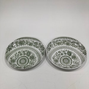 Pair of 1960&#39;s Barker Bros  royal tudor ware &#39; Offbeat&#39;  plates