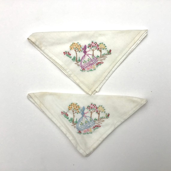 Vintage 2024 cotton handkerchiefs