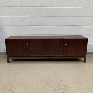 A Mid century Rosewood danish sideboard, possibly by Farso Mobler