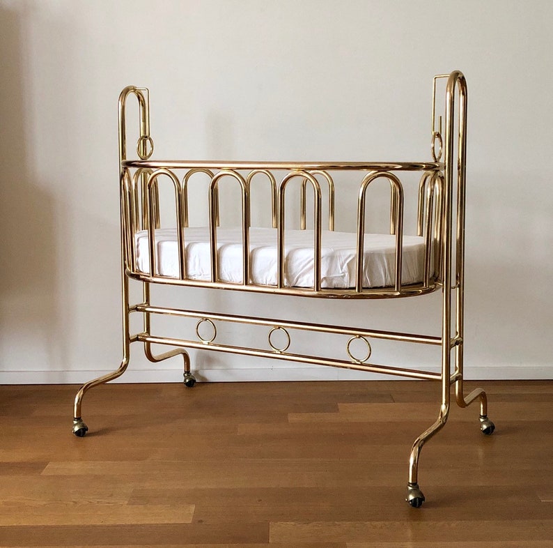brass bassinet
