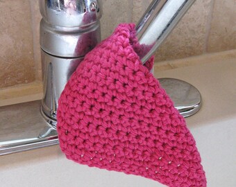 Crocheted Dish Cloth, Cotton, Wash Cloth, Spa, Face, Baby, Scrubby, Eco Environment Friendly, Primitive, Farm House, Shabby Chic