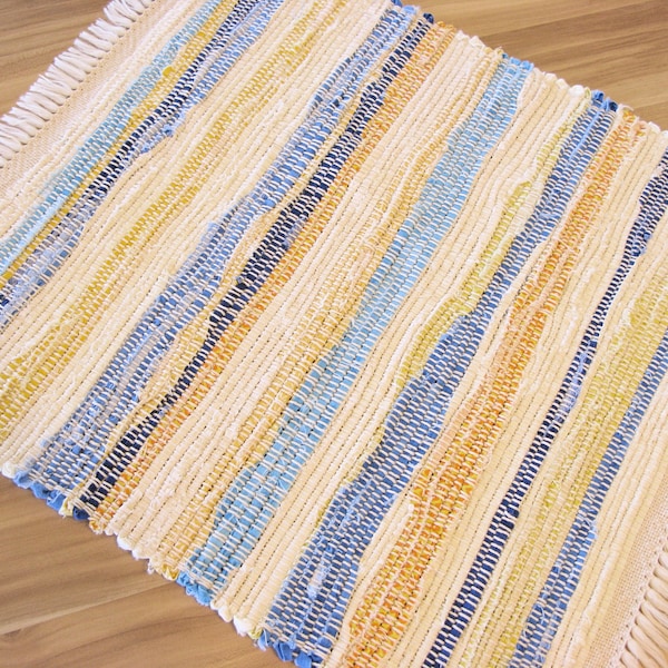 DIGITAL PDF Pattern for Rigid Heddle Loom, How to Make Easy Handwoven Rugs Using Fabric Rags or Yarn, Soft, Absorbent, Easy Wash, Reversible