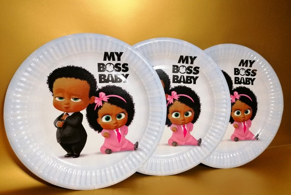 baby party plates
