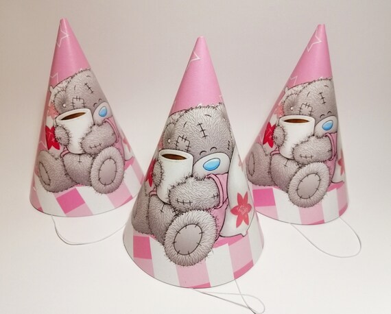 teddy bear party hats