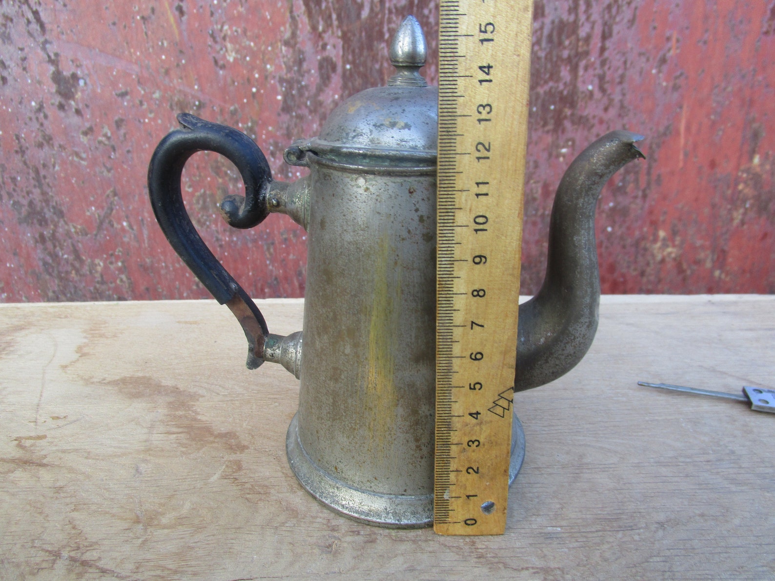 Vintage Metal Teapot Europe Teapot 05 Liters Victorian Etsy
