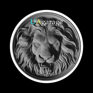 DIGITAL FILE 33.9 mb High-Quality - 3D model stl file- Instant Download - Lion Model - CNC Machine / Router Engraver / Artcam / Aspire