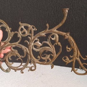 Antique Candelabrum 18th century - Original Candlestick Holder Russian Empire - Large Vintage Church Candelabra -Rare Aristocrats Chandelier