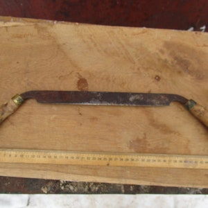 Draw knife - Vintage Straight Draw Knife - Retro Drawknife - Shaving Drawknife - Draw shave wood carving tools - Splitting knife carpentry
