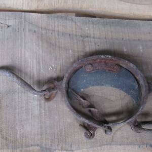 Vintage balance scale 1800s - Antique european meat scale - C spring scale, C Spring balance, Mancur - antique weight balance - Rustic Decor