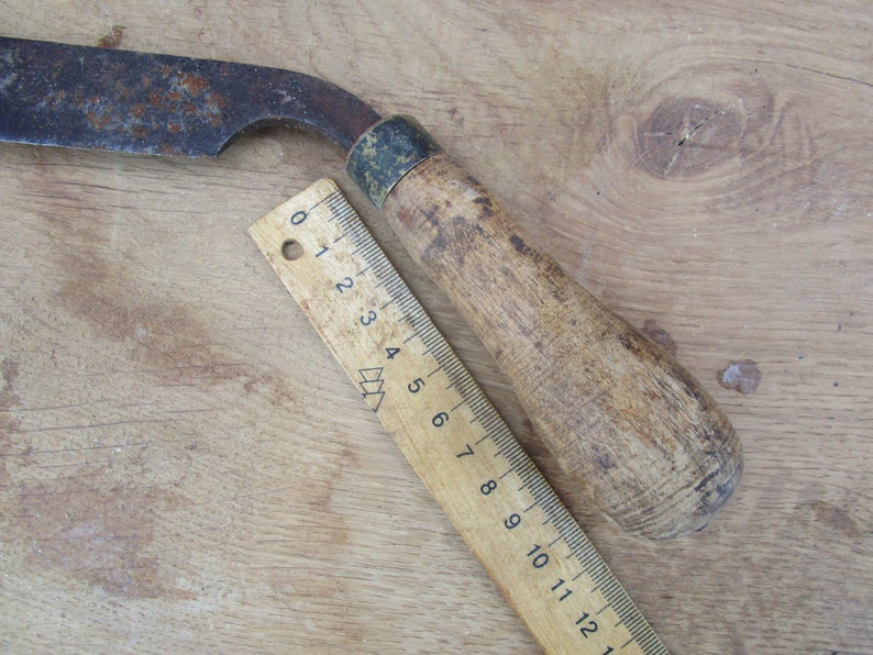 Draw Knife Vintage Straight Draw Knife Retro Drawknife Etsy